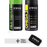 Effive Nutrition Omega-3 + Milk Thistle - --
