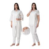 Effort Fistolu Sabahlıklı Hamile Lohusa Pijama Takımı 9024, M, B9024EF-19804IGP27193038