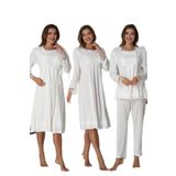 Effort Kadın Ekru Hamile Lohusa Sabahlıklı Gecelik Ve Pijama Takım, M, EF2020EFR-19804IGP265808