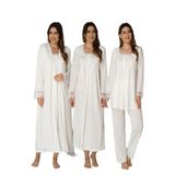 Effort Kadın Ekru Uzun Kollu Pijama Takımı Gecelik Sabahlık Lohusa Hamile 4'lü Set 2405, XL, TXB3C9AB9D1110-TXB3C9AB9D9321