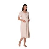 Effort Vizon Pamuklu Hamile Lohusa Kısa Kollu Gecelik, 2XL, EFF8023EF-198IGP102020