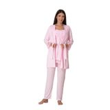 Effort Vizon Pamuklu Sabahlıklı Hamile Lohusa Pijama Takımı, L, EFF8024-198IGP102041