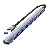 Efiks USB 3.0 To USB 2.0 Port Çoğaltıcı Hub 7in1 Otg Adaptör 6lı USB Çoklayıcı