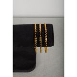 Eflil Gold 15 GRAM 22 AYAR BİLEZİK YATIRIMLIK BURMA