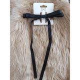 Efna Store Trend Sallantılı Kurdele Fiyonk Model 13 cm Pens Toka(1 Adet) - 000-Siyah
