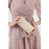 efnanstore Krem Soft Abiye Çanta