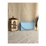 Efnanstore Mavi Abiye Portföy Clutch Çanta