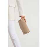 efnanstore Nude Rugan Abiye Çanta Clutch Portföy Çanta