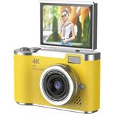 Efnaz Style 4K Dijital Retro Video Kamera 48MP 18X Zoom Flaşlı (32GB) Kart Dijital Vlog Fotoğraf Makinesi Türkçe