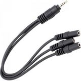 Efnaz Style Kulaklık Mikrofon Çoklayıcı 3 Port 3.5 mm Splitter Çevirici Dönüştürücü Adaptör PM-4871