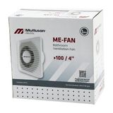 Efnaz Style MUTLUSAN-001 211 000 100 00 00 Me-Fan 1004"BANYO Tuvalet Havalandırma Aspiratörü 12W 2450RPM 100M3/H