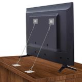 Efocakiox Ayarlanabilir 106,6 cm TV Güvenlik Kayışları, Bebek Prova için İpucu Yapışkan Mobilya Duvar Ankraj Seti, Delme Yok Güvenli Düz Ekranlar TV'den Duvara, Dolap, Stand, Masa, Şifonyer,