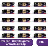 Efor Çay Efor Bergamot Aromalı Demlik Poşet Siyah Çay 3,2 gr x 48 Adet - 16\'lı Koli