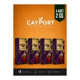 Efor Çay Efor Bergamot Aromalı Siyah Çay 500 Gr x 4 Adet (2 Kg) Yoğun Dem Rize Karadeniz Çayı