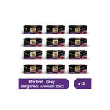 Efor Çay Efor Bergamot Aromalı Süzen Poşet Siyah Çay 2 gr x 25 Adet - 12'li Koli