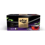 Efor Çay Efor Bergamot Aromalı Süzen Poşet Siyah Çay 2 gr x 25 Adet