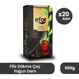 Efor Çay Efor Filiz Dökme Siyah Çay 500 G-20\'li Koli - 12 kg