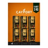 EFOR ÇAY Efor Platinum Özel Seri Siyah Çay 500 Gr x 6 Adet (3 Kg) Premium Yoğun Dem Rize Karadeniz Çayı