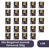 Efor Çay Efor Tomurcuk Bergamot Aromalı Siyah Çay 100 gr – 24\'lü Koli - 2,4 kg