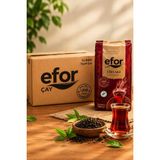 Efor Çay Tiryaki Siyah Çay 1000 gr x 12 Adet - 1 kg