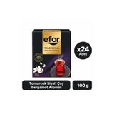 Efor Efor Tomurcuk Bergamot Aromalı Siyah Çay 100 gr – 24'lü Koli