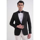 Efor Erkek BLACK 035 CEKET Slim SİYAH KLASİK - Siyah - 62
