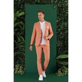 Efor Erkek C 647 Slim Fit Mercan Spor Ceket - 56