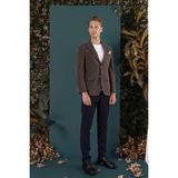 Efor Erkek C 653 Slim Fit Kahve Spor Ceket - 44