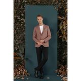 Efor Erkek C 656 Slim Fit Gül Kurusu Spor Ceket - 48