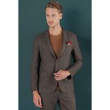 Efor Erkek C 658 Slim Fit Kahve Spor Ceket