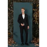Efor Erkek C 659 Slim Fit Siyah Spor Ceket - 44