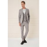 Efor Erkek C 678 Slim Fit Gri Spor Ceket - 56