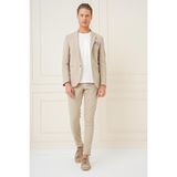 Efor Erkek C 680 Slim Fit Bej Spor Ceket - 52