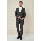 Efor Erkek C 694 Slim Fit Füme Spor Ceket - 44