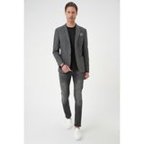 Efor Erkek C 695 Slim Fit Antrasit Spor Ceket - 54