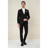 Efor Erkek C 695 Slim Fit Siyah Spor Ceket - 54