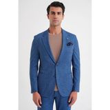 Efor Erkek C 701 CEKET Regular Fit GECE MAVİSİ-1 - Gece Mavi - 52