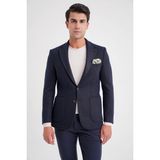 Efor Erkek C 717 CEKET Regular Fit LACİVERT - Lacivert - 56