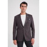 Efor Erkek C 725 CEKET Comfort KAHVERENGİ - Kahverengi - 46