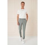 Efor Erkek Comfort Fit Çift Pileli Dokulu Esnek Pamuklu Yeşil Pantolon P 1158 - 30