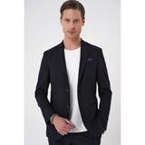 Efor Erkek Comfort Fit Mono Yaka Torba Cep Casual Lacivert Ceket C 707 - 46
