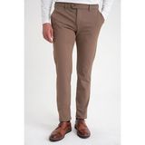 Efor Erkek Comfort Fit Rahat Kalıp Yan Cepli Esnek Pamuklu Tütün Pantolon P 1203 - 3XL