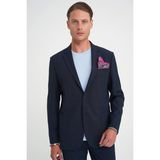 Efor Erkek Comfort Fit Torba Cep Çift Yırtmaç Esnek Dokulu Pamuk Lacivert Spor Ceket C 713 - 54