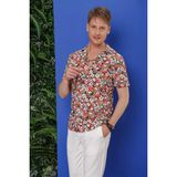 Efor Erkek G 1537 Slim Fit Kahve Klasik Gömlek - 2XL