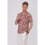 Efor Erkek G 1537 Slim Fit Kahve Klasik Gömlek