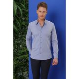 Efor Erkek GK 679 Slim Fit Koyu Mavi Klasik Gömlek