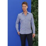 Efor Erkek GK 680 Slim Fit Mavi Klasik Gömlek