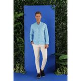 Efor Erkek GK 685 Slim Fit Turkuaz Klasik Gömlek