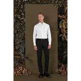 Efor Erkek GK 691 Slim Fit Beyaz Klasik Gömlek - XS