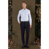 Efor Erkek GK 706 Slim Fit Mavi Klasik Gömlek - XS